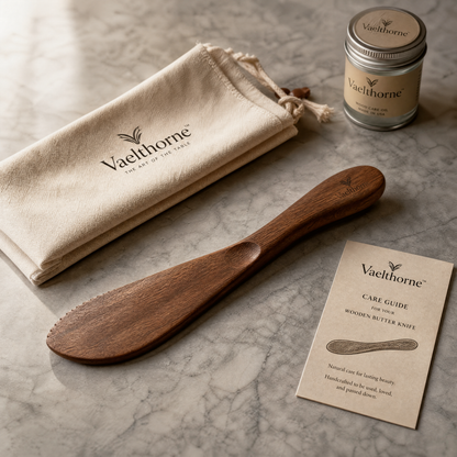 Vaelthorne™ Artisan Wood Butter Knife