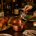 Vaelthorne™ Hand-Forged Copper Saucepan