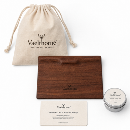 Vaelthorne™ Artisan Wood Dough Scraper &amp; Bench Knife