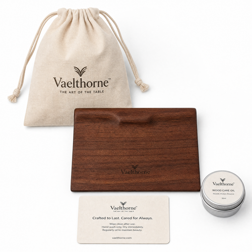 Vaelthorne™ Artisan Wood Dough Scraper &amp; Bench Knife
