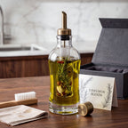 Cresagezen Hand-Blown Crystal Botanical Infusion